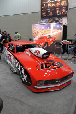 Professional Drag Racers Association booth