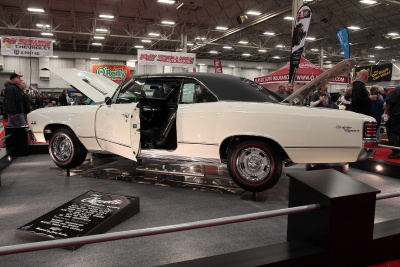 1967 SS SuperSport White with black vinyl roof