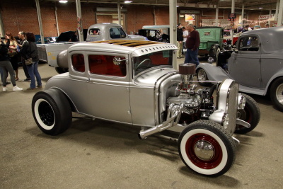 An early 30s Silver Ford