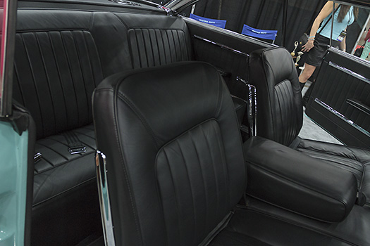 Interior on Denielle's 62 Chrysler